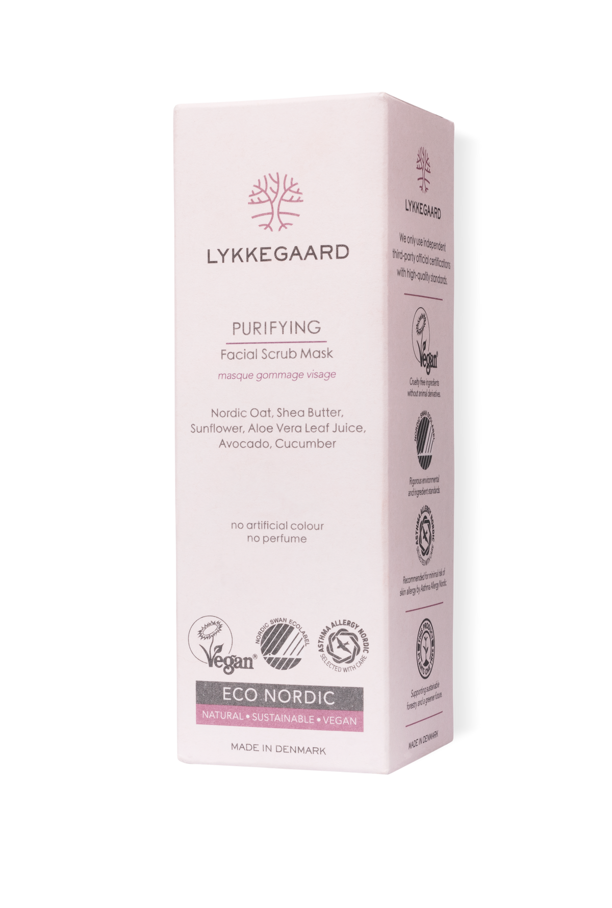 Lykkegaard Purifying Facial Scrub Mask 60ml- Lillys Pharmacy and Health Store