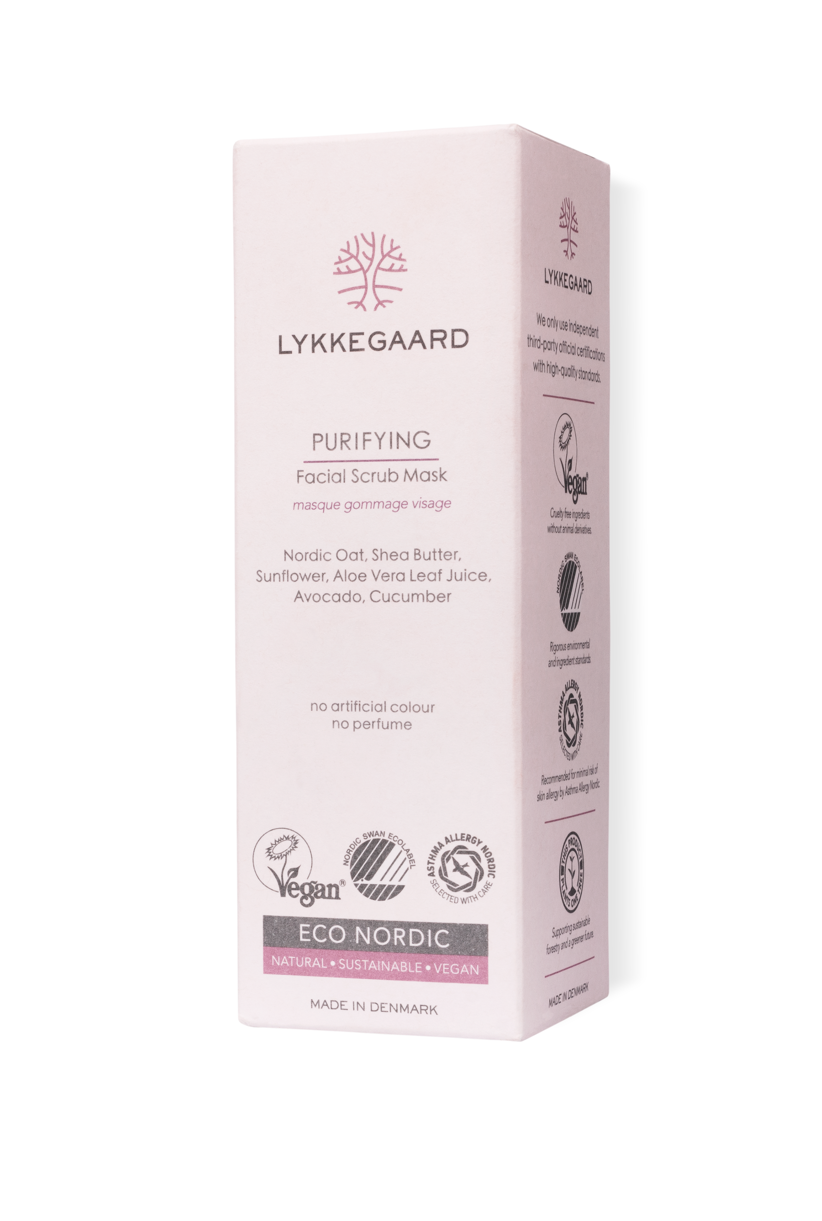 Lykkegaard Purifying Facial Scrub Mask 60ml- Lillys Pharmacy and Health Store