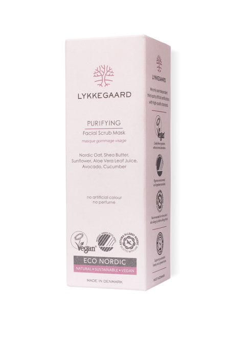 Lykkegaard Purifying Facial Scrub Mask 60ml- Lillys Pharmacy and Health Store
