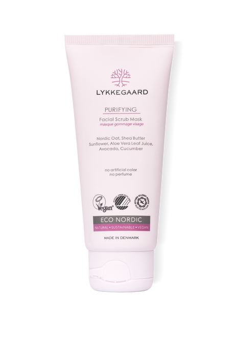 Lykkegaard Purifying Facial Scrub Mask 60ml- Lillys Pharmacy and Health Store