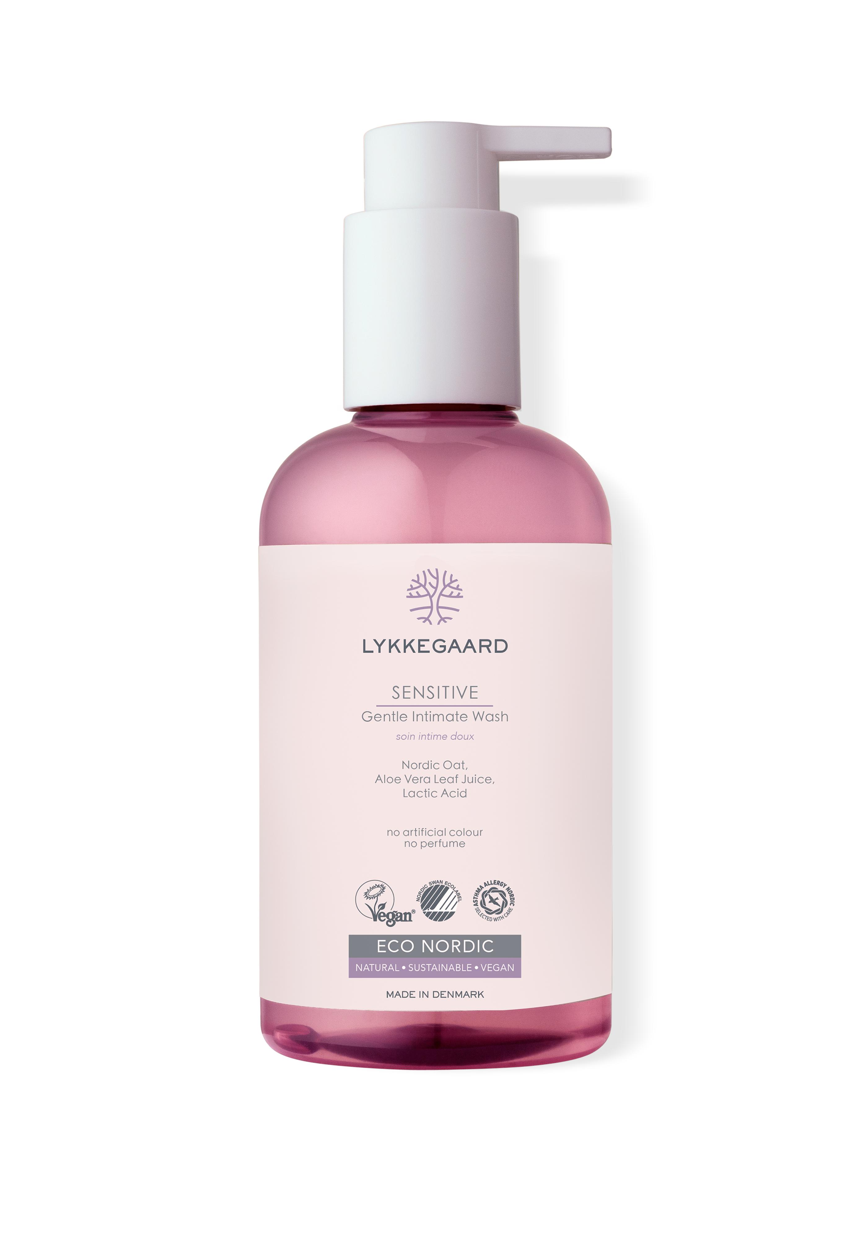 Lykkegaard Sensitive Gentle Intimate Wash 250ml- Lillys Pharmacy and Health Store