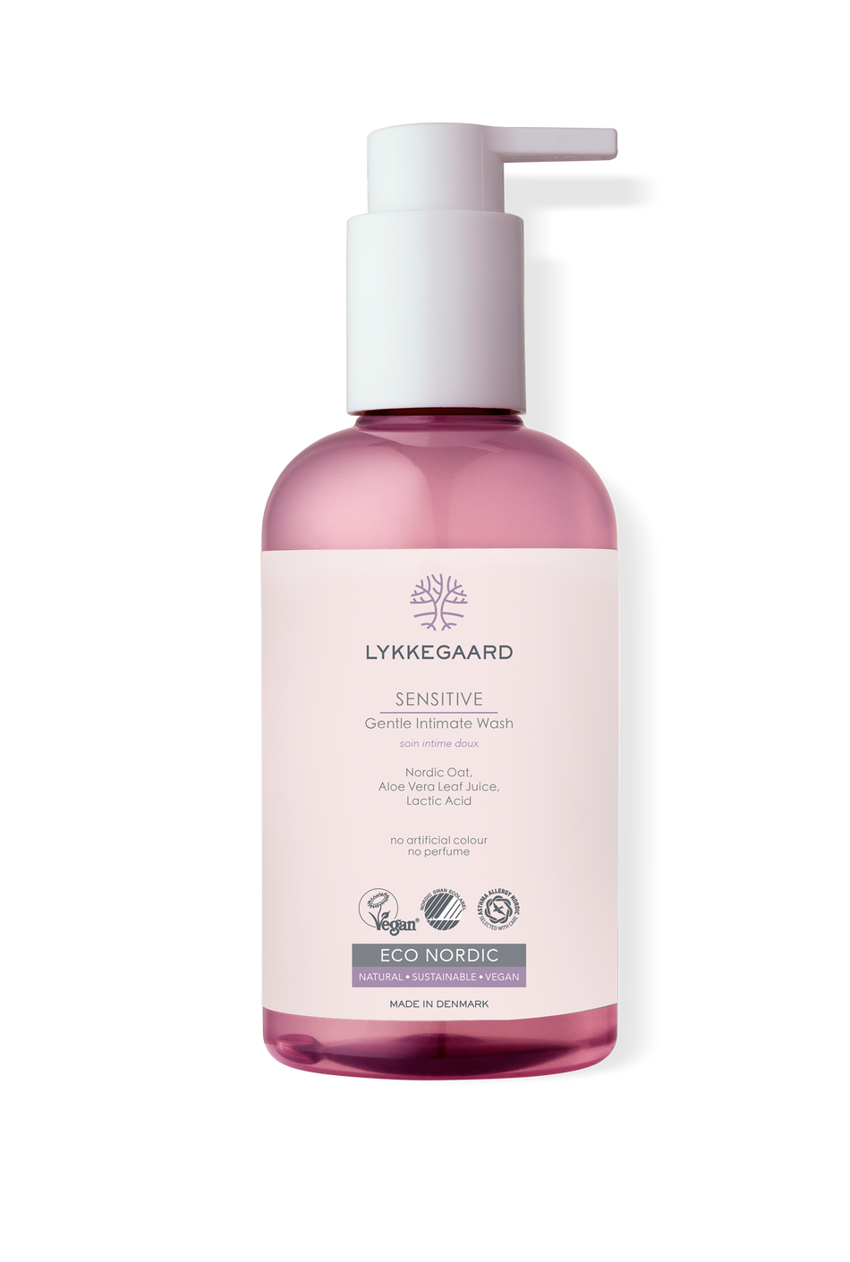 Lykkegaard Sensitive Gentle Intimate Wash 250ml- Lillys Pharmacy and Health Store