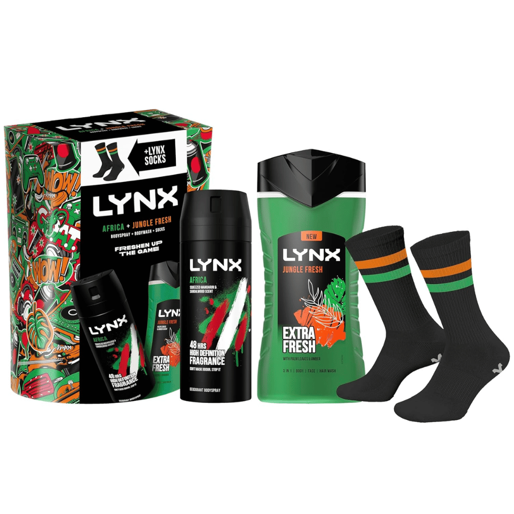 Lynx Africa & Jungle Fresh Gift Set- Lillys Pharmacy and Health Store