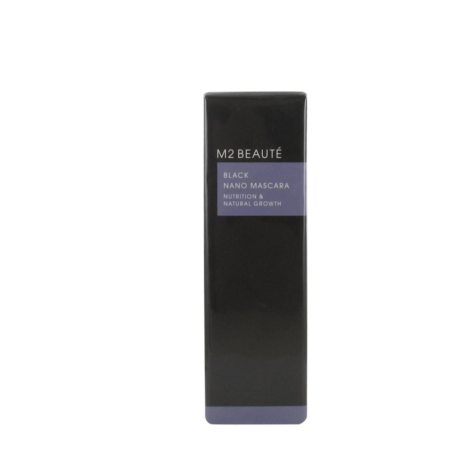 M2 BEAUTÉ Black Nano Mascara Nutrition & Natural Growth 6ml- Lillys Pharmacy and Health Store