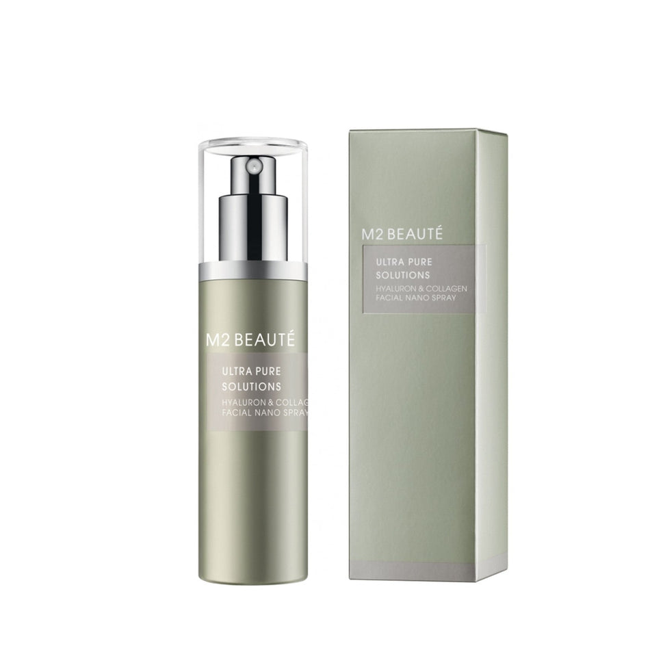 M2 BEAUTÉ Ultra Pure Solutions Hyaluron & Collagen Facial Nano Spray 75ml- Lillys Pharmacy and Health Store