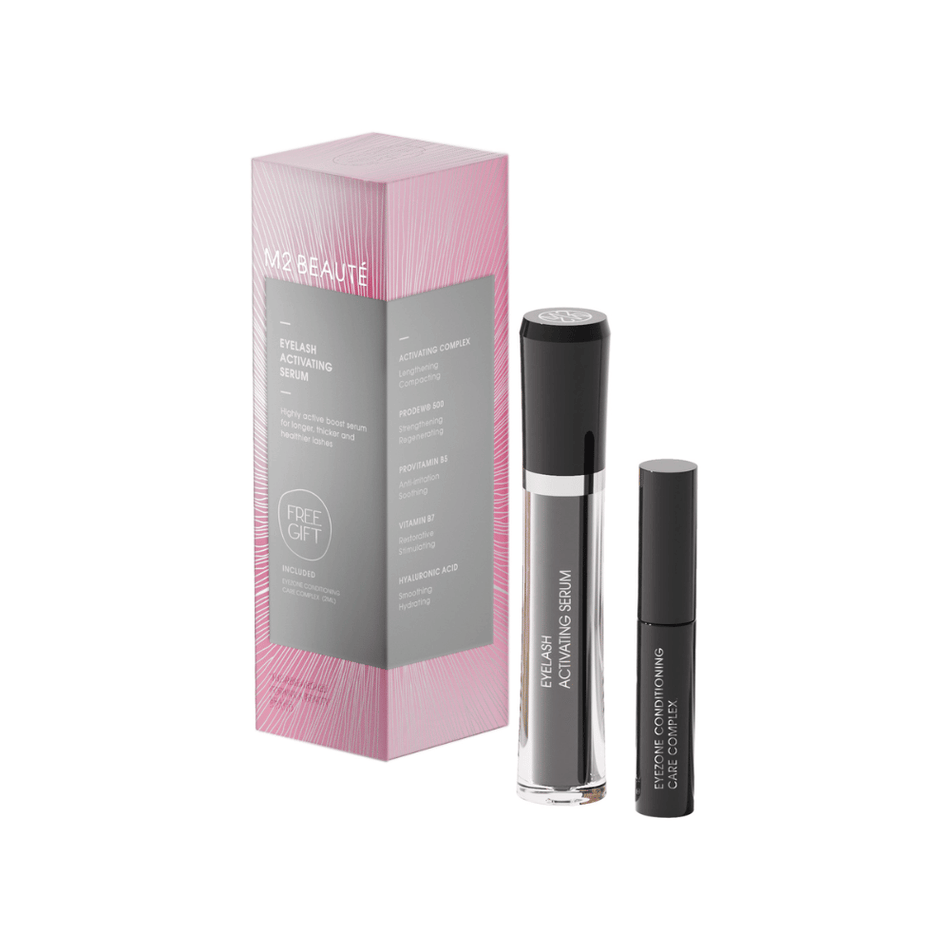 M2 Beaute Eyelash Activating Serum (4ml) + free Eyezone Conditioning Care Complex (2ml)- Lillys Pharmacy and Health Store