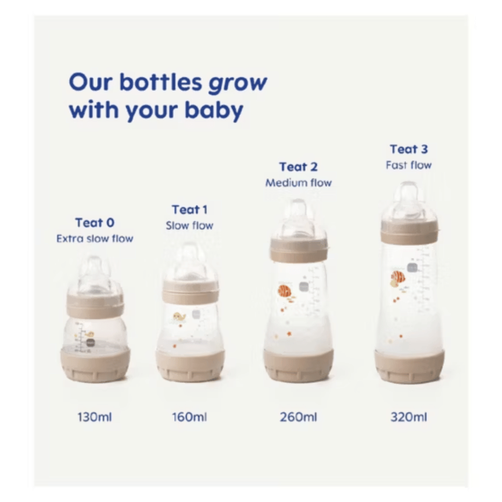 MAM Easy Start Anti Colic Triple Pack Bottles 160ml 0 Months +- Lillys Pharmacy and Health Store