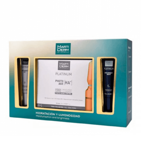 MARTIDERM PLATINUM MOISTURISATION AND BRIGHTNESS GIFT SET- Lillys Pharmacy and Health Store