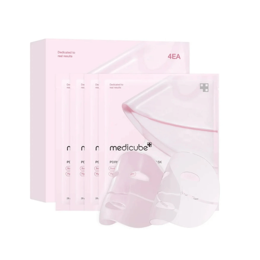 MEDICUBE PDRN Pink Collagen Gel Mask - 4's- Lillys Pharmacy and Health Store