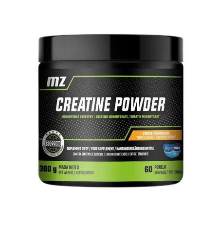 MZ Muscle Zone Creatine Powder, Tropical Fruits - 300g - Lilly’s Pharmacy & Health Store