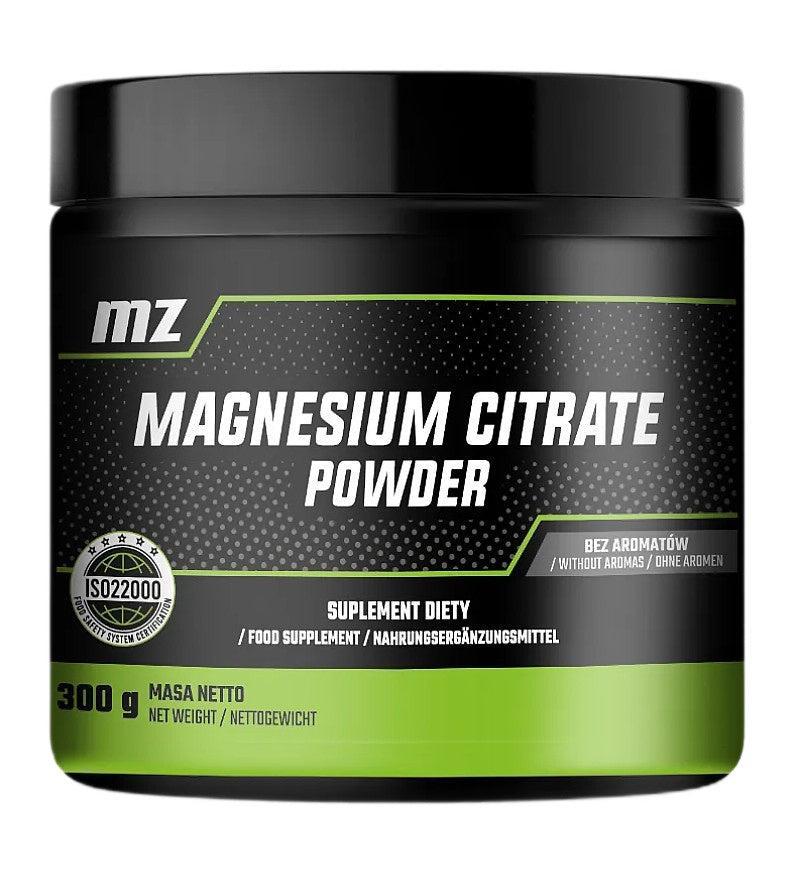 MZ Muscle Zone Magnesium Citrate Powder, Without Aromas - 300g - Lilly’s Pharmacy & Health Store