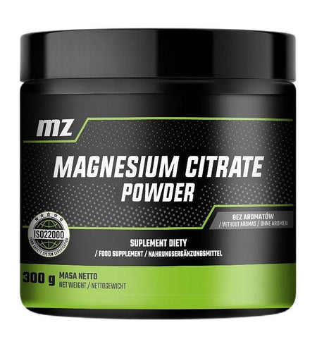 MZ Muscle Zone Magnesium Citrate Powder, Without Aromas - 300g - Lilly’s Pharmacy & Health Store
