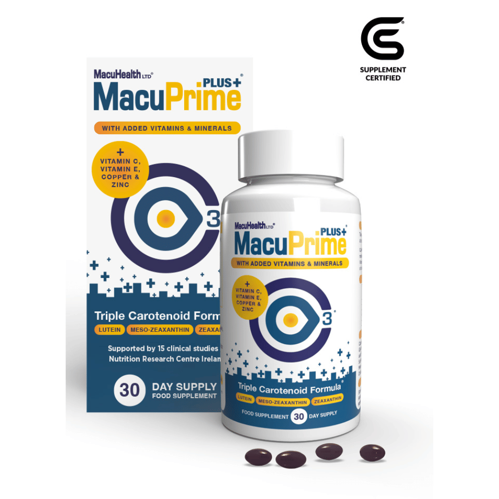MacuPrime PLUS+ / 30 tablets- Lillys Pharmacy and Health Store