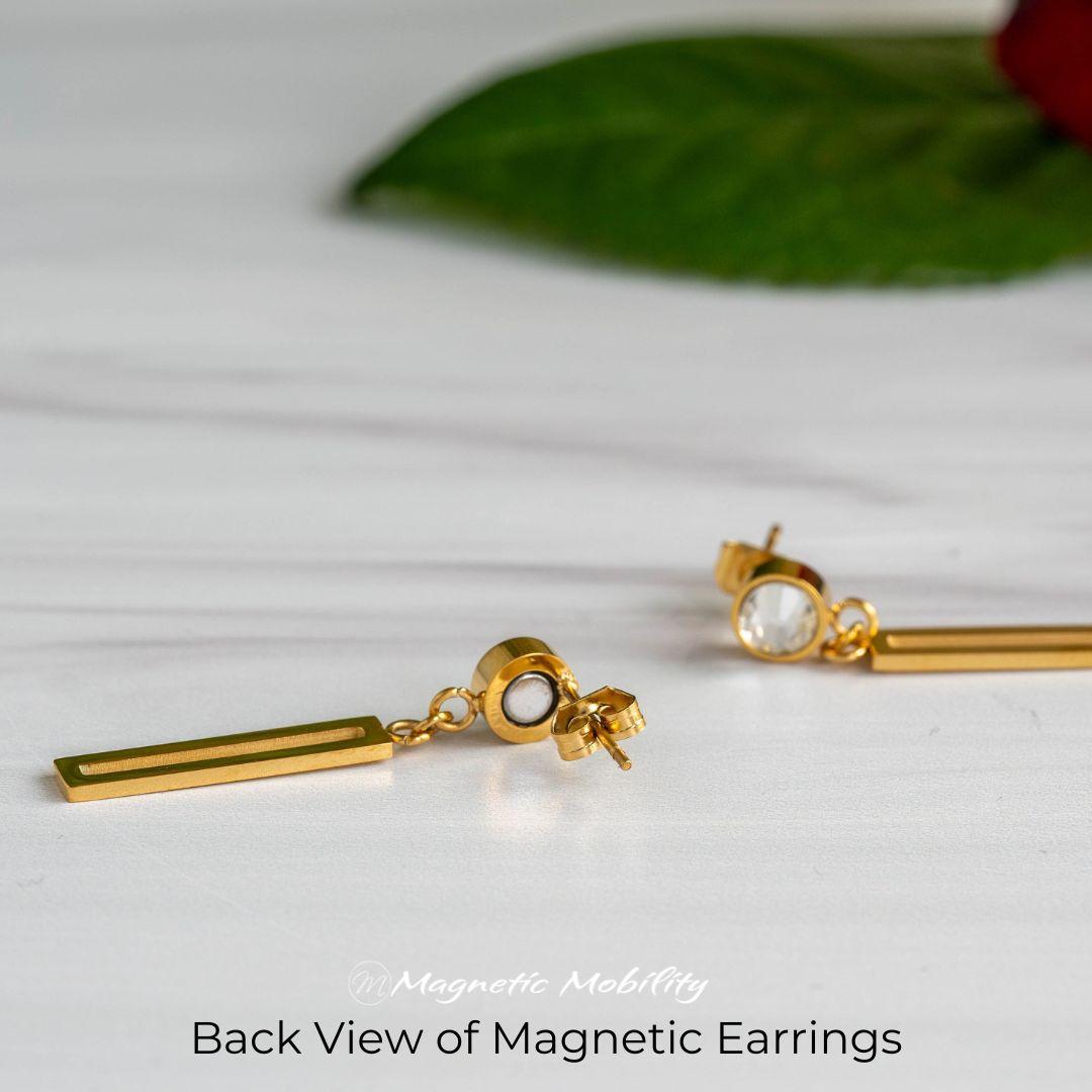 Angelica's Sun Magnetic Earrings- Lillys Pharmacy and Health Store