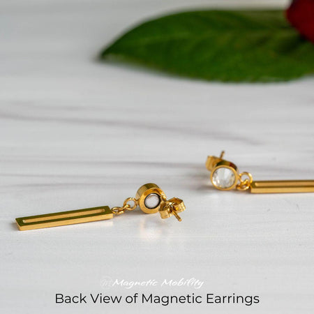 Angelica's Sun Magnetic Earrings- Lillys Pharmacy and Health Store