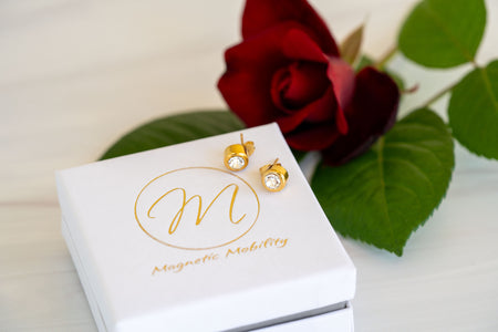 Angelica's Sun Magnetic Earrings- Lillys Pharmacy and Health Store