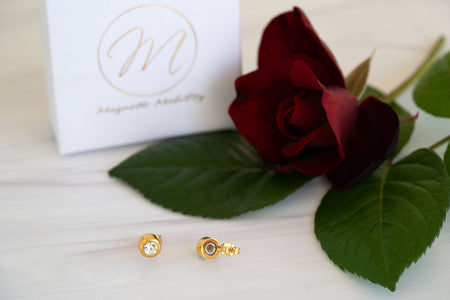 Angelica's Sun Magnetic Earrings- Lillys Pharmacy and Health Store