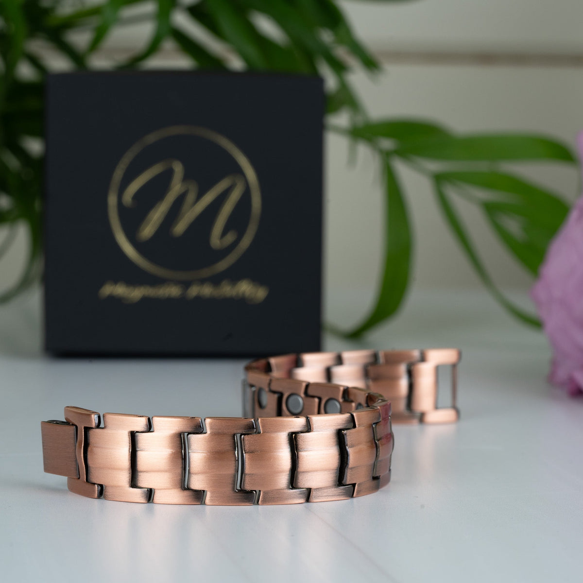Ashe Copper Magnetic Bracelet - Double Strength- Lillys Pharmacy and Health Store