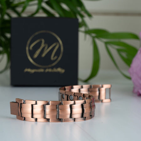 Ashe Copper Magnetic Bracelet - Double Strength- Lillys Pharmacy and Health Store