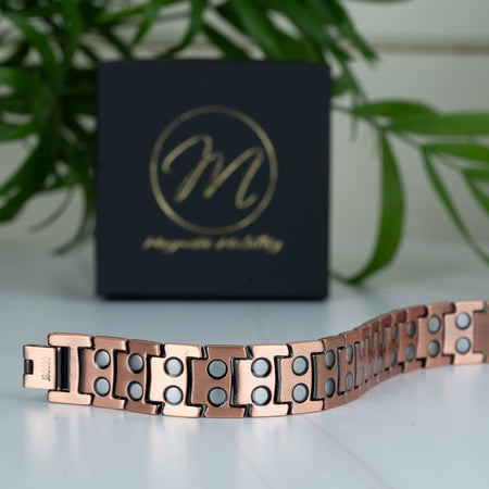 Ashe Copper Magnetic Bracelet - Double Strength- Lillys Pharmacy and Health Store