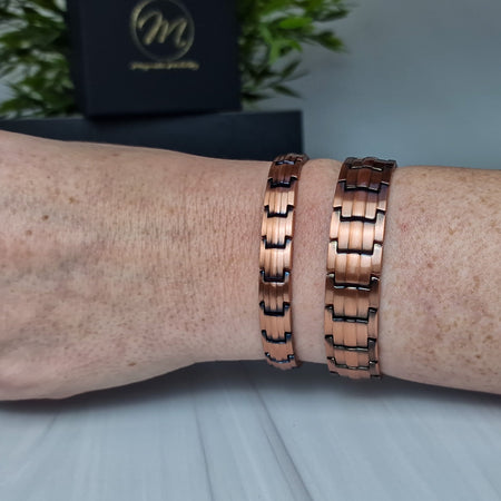 Ashe Copper Magnetic Bracelet - Double Strength- Lillys Pharmacy and Health Store