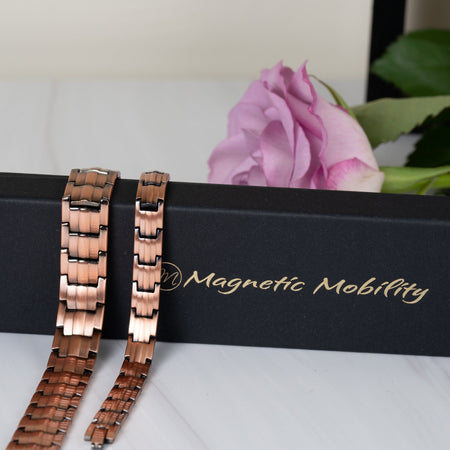 Ashe Copper Magnetic Bracelet - Double Strength- Lillys Pharmacy and Health Store