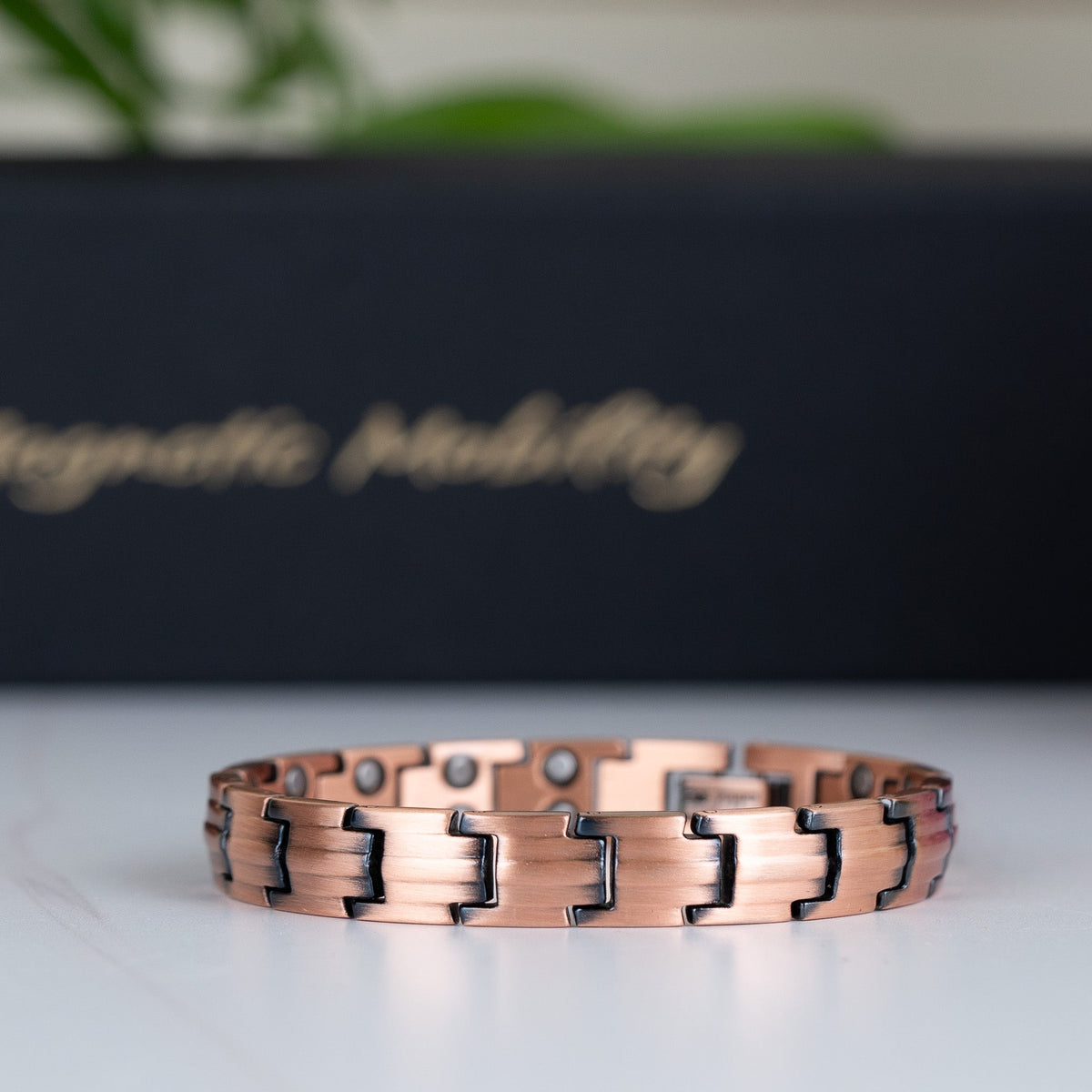 Ashe Copper Magnetic Bracelet - Double Strength- Lillys Pharmacy and Health Store