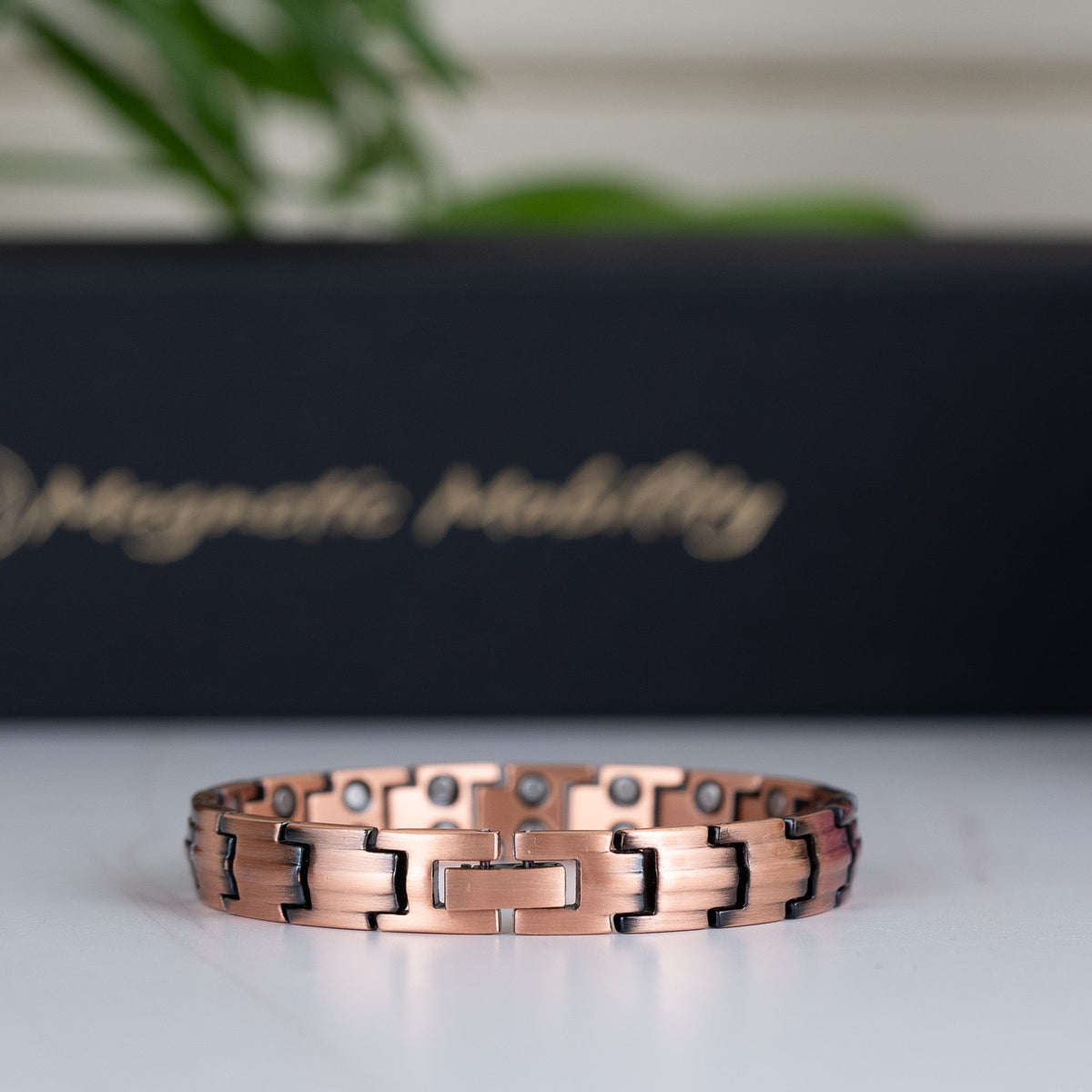 Ashe Copper Magnetic Bracelet - Double Strength- Lillys Pharmacy and Health Store