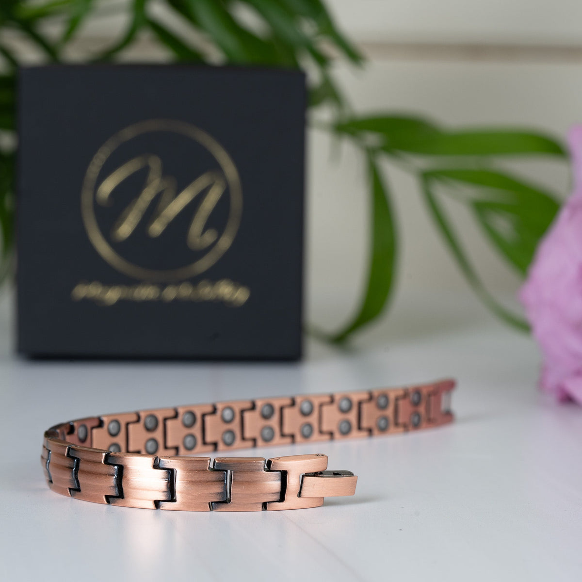 Ashe Copper Magnetic Bracelet - Double Strength- Lillys Pharmacy and Health Store