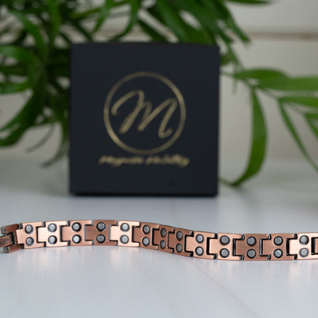 Ashe Copper Magnetic Bracelet - Double Strength- Lillys Pharmacy and Health Store
