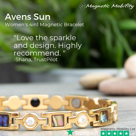 Avens Sun 4in1 Magnetic Bracelet- Lillys Pharmacy and Health Store
