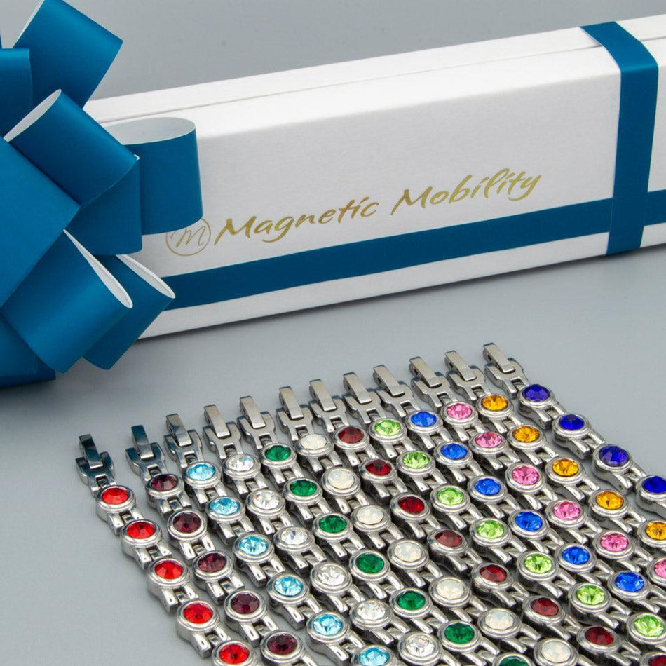 Birthstone Bracelets: 4in1 Magnetic Bracelet 12 styles- Lillys Pharmacy and Health Store