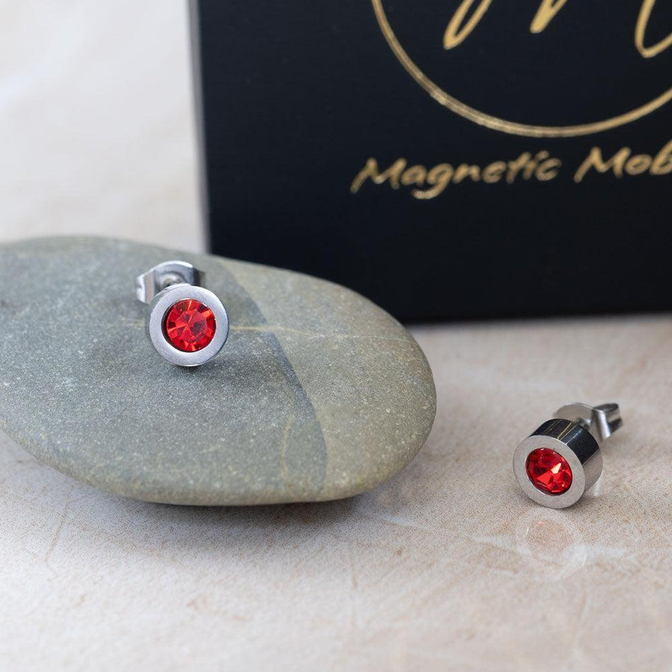 Birthstone Magnetic Stud Earrings- Lillys Pharmacy and Health Store