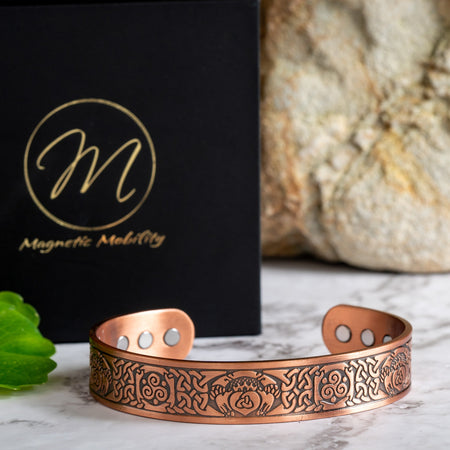 Claddagh Copper Bracelet- Lillys Pharmacy and Health Store