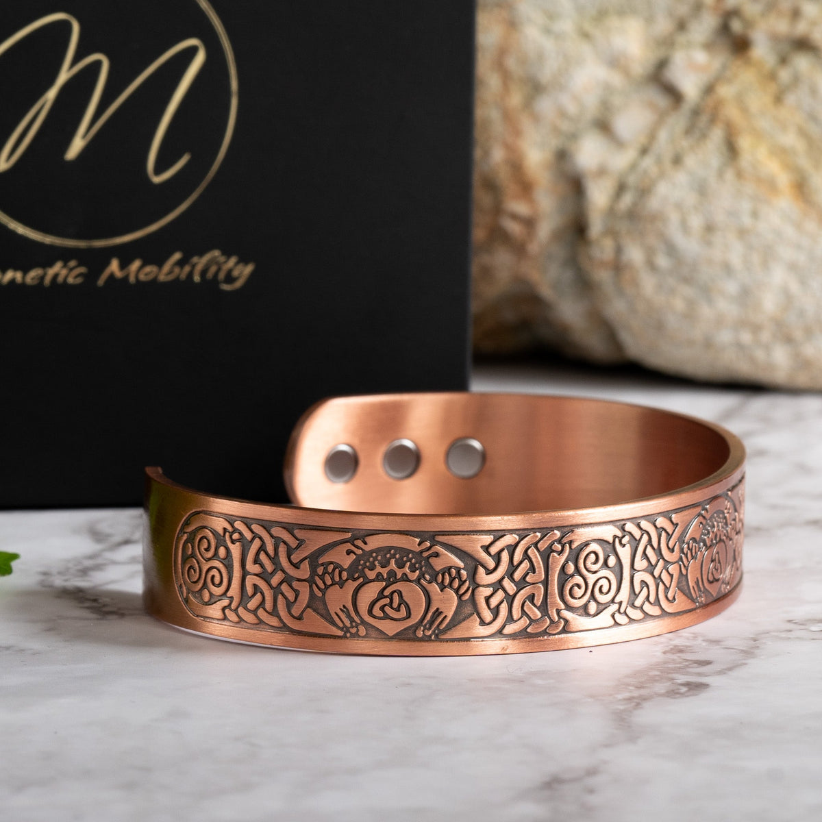 Claddagh Copper Bracelet- Lillys Pharmacy and Health Store