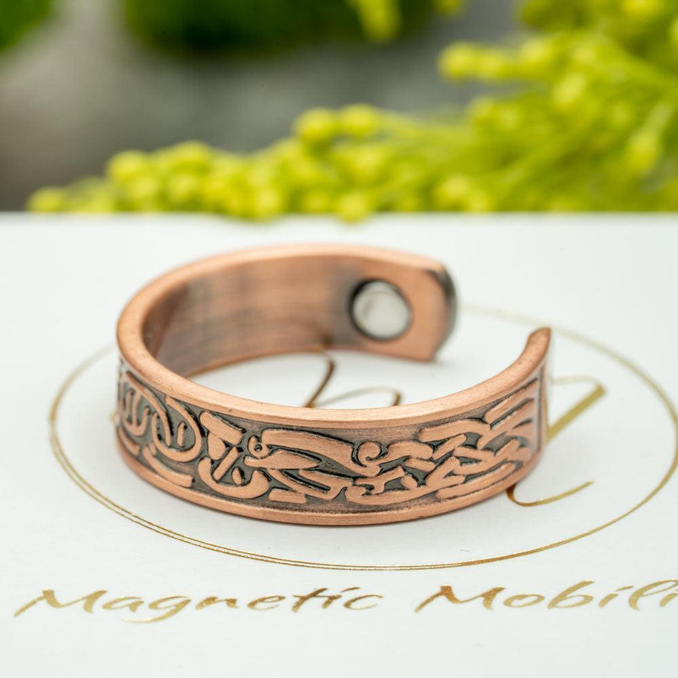 Clover Copper Ring- Lillys Pharmacy and Health Store