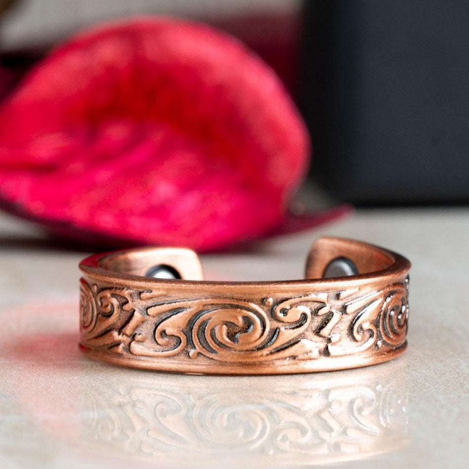 Feverfew Copper Ring- Lillys Pharmacy and Health Store