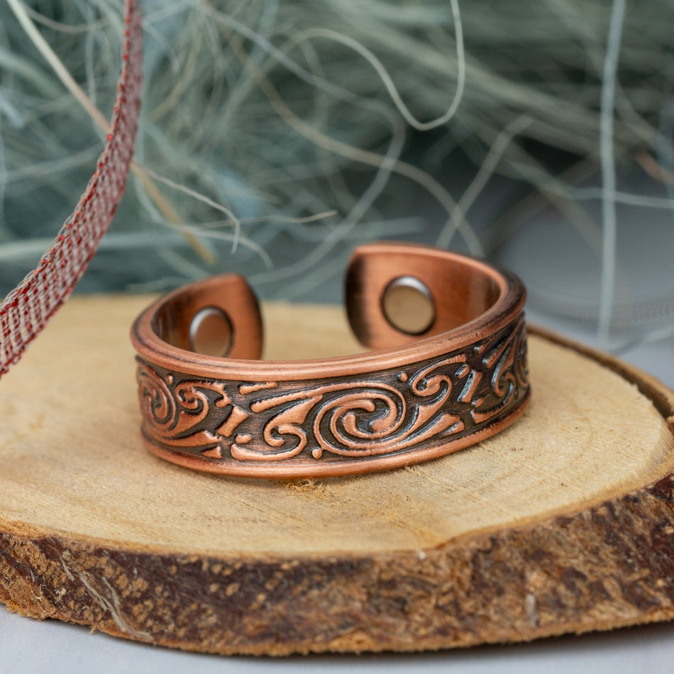 Feverfew Copper Ring- Lillys Pharmacy and Health Store