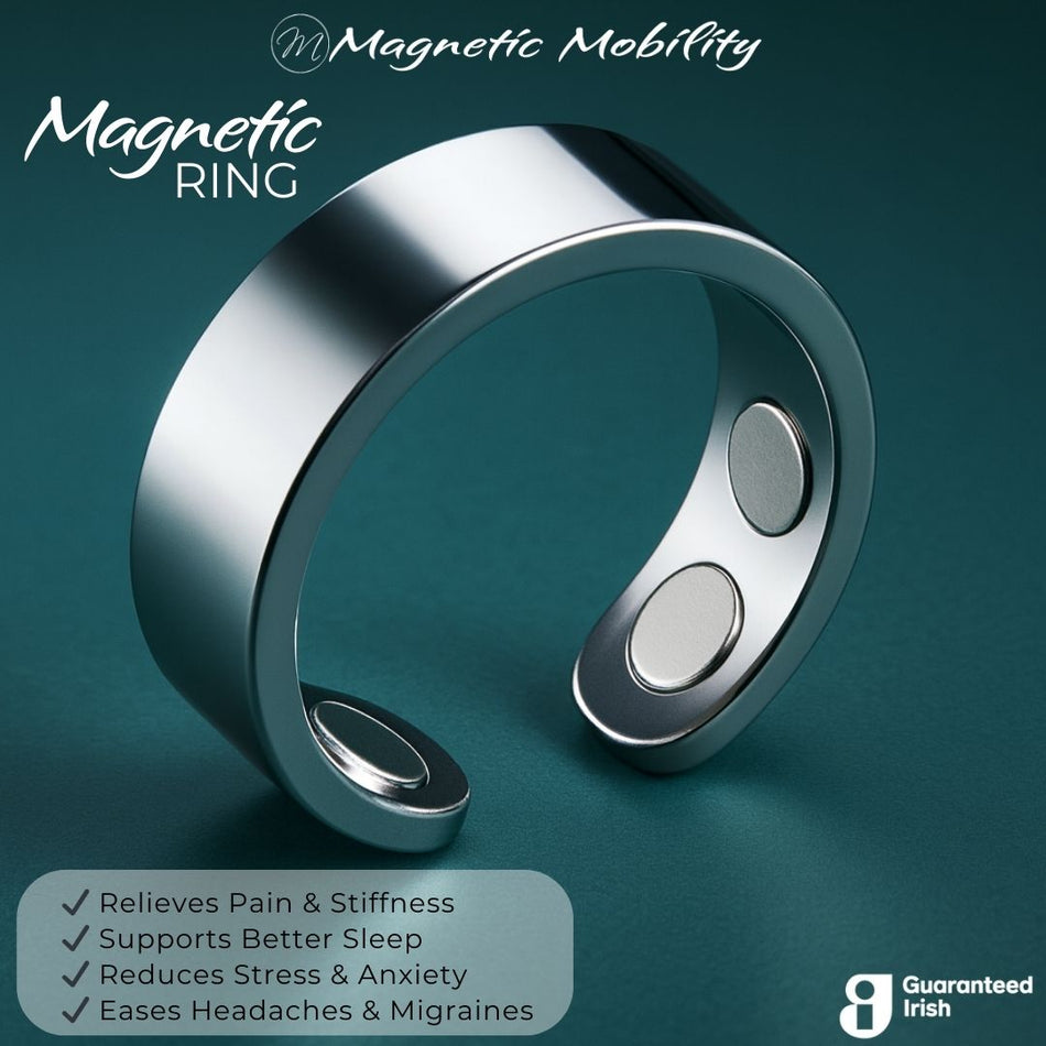 Magnetic Ring – Stainless Steel with Neodymium Magnets- Lillys Pharmacy and Health Store