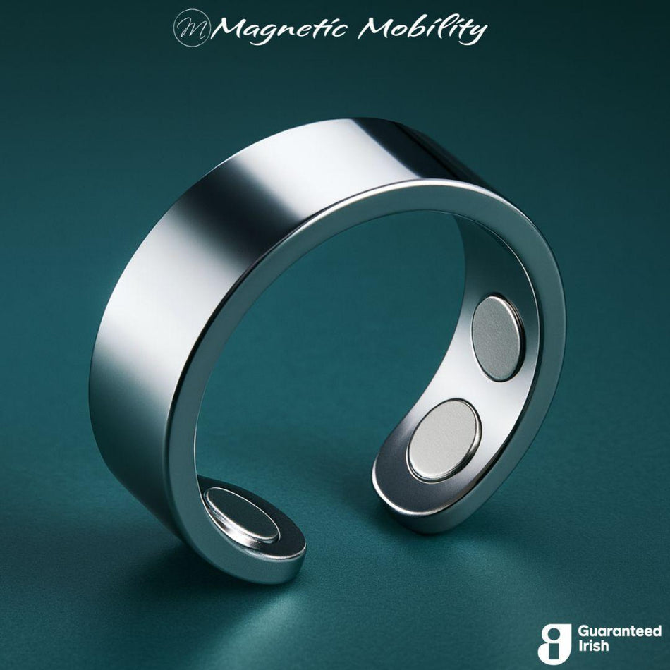 Magnetic Ring – Stainless Steel with Neodymium Magnets- Lillys Pharmacy and Health Store