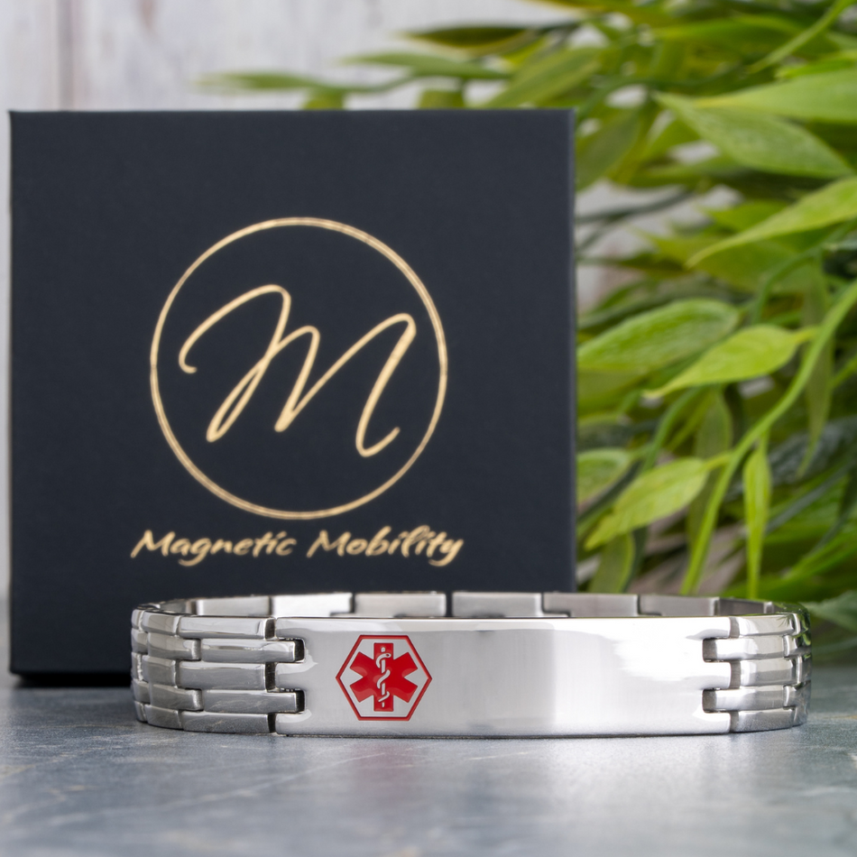 Medical Alert 4in1 Magnetic bracelet- Lillys Pharmacy and Health Store