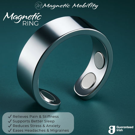 Magnetic Ring – Stainless Steel with Neodymium Magnets- Lillys Pharmacy and Health Store