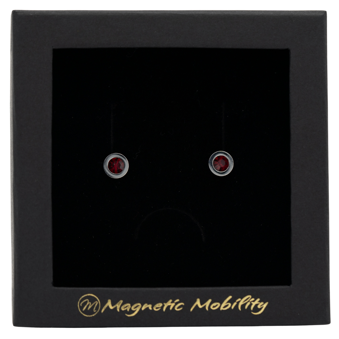 Magnetic Stud Earrings: Birthstones | Magnetic Mobility- Lillys Pharmacy and Health Store