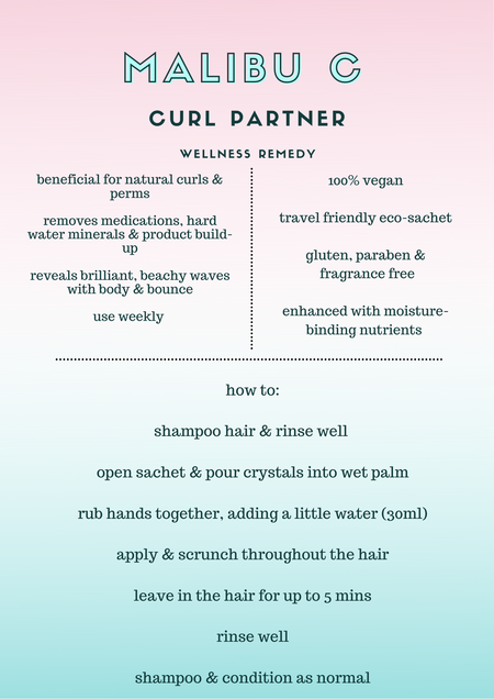 Malibu C Curl Partner Remedy Sachet- Lillys Pharmacy and Health Store