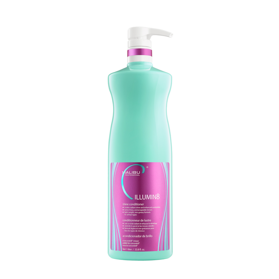 Malibu C illumin8 Shine Conditioner (1 litre)- Lillys Pharmacy and Health Store