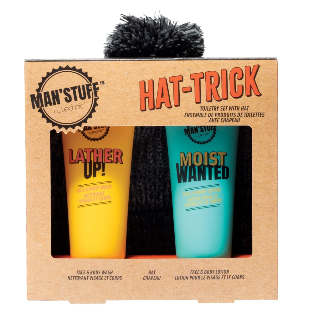 Man'Stuff Hat-Trick Gift Set- Lillys Pharmacy and Health Store