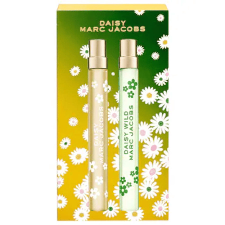 Marc Jacobs Daisy 10ml 2 Piece Gift Set - 10ml Daisy Eau de Toilette Spray, 10ml Daisy Wild Eau de Parfum Spray- Lillys Pharmacy and Health Store