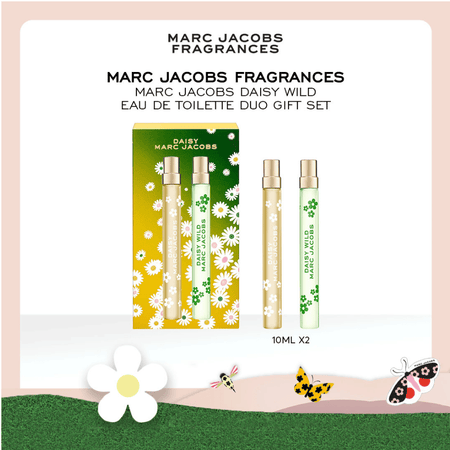 Marc Jacobs Daisy 10ml 2 Piece Gift Set - 10ml Daisy Eau de Toilette Spray, 10ml Daisy Wild Eau de Parfum Spray- Lillys Pharmacy and Health Store