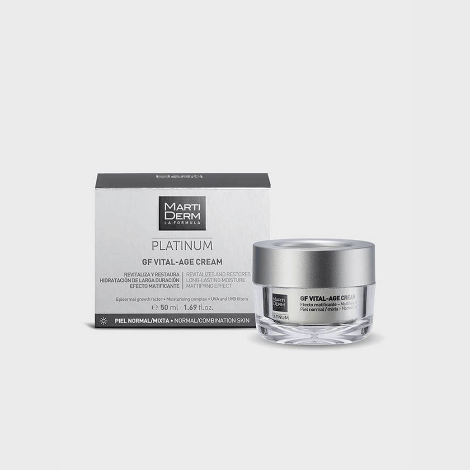 Martiderm Platinum GF Vital Age Cream Normal Combination Skin 50ml- Lillys Pharmacy and Health Store
