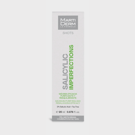 Martiderm Shots Salicylic Imperfections 20ml- Lillys Pharmacy and Health Store